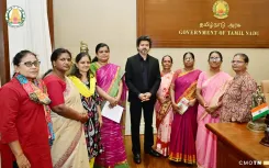 CM Joseph Vijay meets All Women's Federation at Secretariat