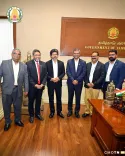 CM Joseph Vijay meets BPCL executives at Secretariat
