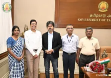 CM Joseph Vijay meets IIT Madras Director at Secretariat