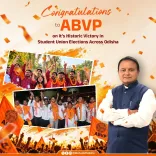 CM Majhi Hails ABVP's Odisha Campus Election Sweep