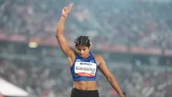 CM Majhi Hails Ancy Sojan's Silver in Women's Long Jump at Asian Games 2026