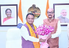 CM Majhi Meets Chhattisgarh Governor Deka in Bhubaneswar