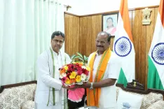 CM Manik Saha Calls on Tripura Governor at Lok Bhawan