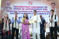 CM Manik Saha hands appointment letters to 1,452 teachers in Tripura