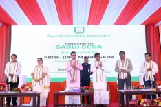 CM Manik Saha Inaugurates AMC Projects in Agartala