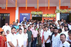 CM Manik Saha Inaugurates BJP Mandal Office in Unakoti