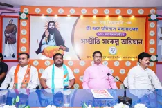 CM Manik Saha joins BJP Tripura workshop on Guru Ravidas 650th Jayanti