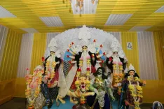 CM Manik Saha joins Maha Shashthi Durga Puja rounds in Tripura