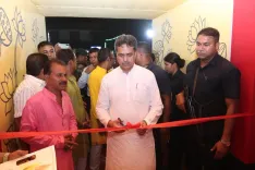 CM Manik Saha Joins Panchami Puja Parikrama at Arvind Club