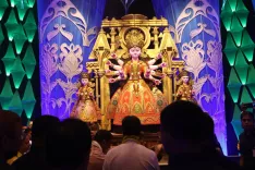 CM Manik Saha Joins Panchami Puja Parikrama in Tripura