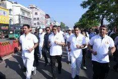 CM Manik Saha joins Rashtriya Ekta Diwas event in Agartala