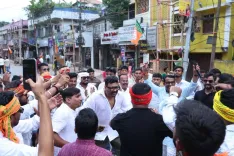 CM Manik Saha Leads BJP's 'Save Democracy' March in Agartala