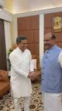 CM Manik Saha Meets Lok Sabha Speaker Om Birla in New Delhi