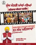 CM Mann's Punjab Scheme Reaches 33 Lakh Women via DBT