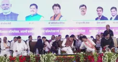 CM Mohan Yadav at Adani Defence Plant Groundbreaking in Shivpuri