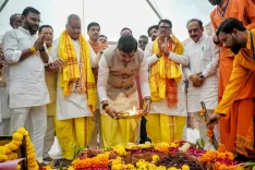 CM Mohan Yadav breaks ground for ₹85 cr Devi Lok at Baglamukhi Temple