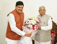 CM Mohan Yadav briefs MP Governor on UCC, Independence Day plans