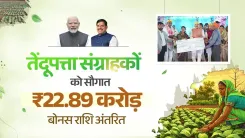 CM Mohan Yadav Distributes ₹22.89 Cr Bonus to Tendu Collectors in Shahdol