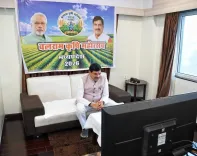 CM Mohan Yadav Engages Farmers at Balram Krishi Mahotsav