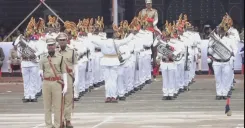 CM Mohan Yadav hoists flag at Bhopal's Lal Parade Maidan