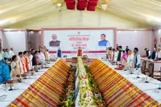 CM Mohan Yadav Holds Cabinet Meet in Village Jagdishpur