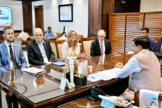 CM Mohan Yadav holds talks with KfW Bank on 200 mn euro MP energy push
