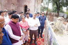 CM Mohan Yadav inspects Ahilyabai Holkar memorial in Indore
