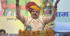 CM Mohan Yadav joins anti-drug drive in Barwani village