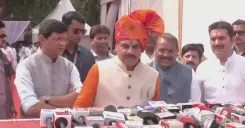 CM Mohan Yadav leads Shastra Poojan at Indore Police Line