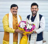 CM Mohan Yadav Meets Civil Aviation Minister in New Delhi