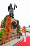 CM Mohan Yadav pays floral tribute at Shaurya Smarak on Independence Day