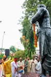 CM Mohan Yadav pays floral tribute to Chandra Shekhar Azad in Alirajpur