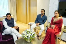 CM Mohan Yadav pitches MP film policy to Deverakonda, Rashmika