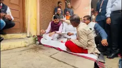 CM Mohan Yadav swings pickaxe at own home for Ujjain road