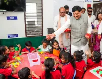 CM Mohan Yadav Visits Ujjain Anganwadi, Distributes Ladli Laxmi Certificates