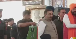 CM Nayab Saini Addresses Jansabha in Muktsar Sahib, Punjab
