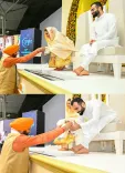 CM Nayab Saini attends 79th Nirankari Sant Samagam in Samalkha