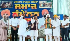 CM Nayab Saini attends Kashyap Rajput Mehra event in Moga