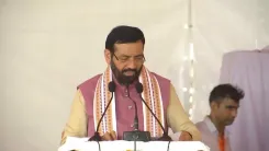 CM Nayab Saini attends Murti Pratishtha at Jind Ashram