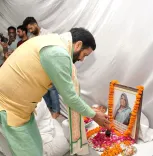 CM Nayab Saini Condoles BJP Leader Rada Saini's Family Loss