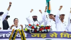 CM Nayab Saini flags off youth marathon in Narnaul