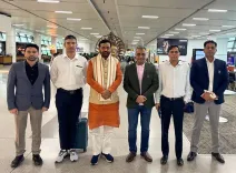 CM Nayab Saini flies to Sweden on 4-day investment drive