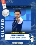 CM Nayab Saini Hails Manish Narwal's Silver at Asian Para Games 2026