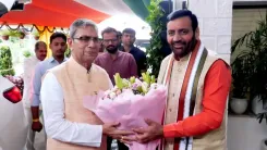 CM Nayab Saini Hosts Governors and Union Ministers at Chandigarh Residence