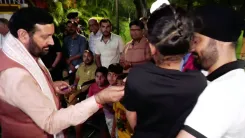 CM Nayab Saini Meets Divyang Children at Sant Kabir Kutir