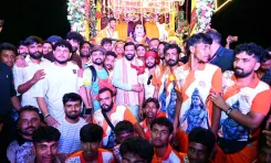 CM Nayab Saini Meets Kanwar Pilgrims on Kurukshetra-Chandigarh Route