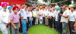 CM Nayab Saini Meets Senior Journalists Forum in Chandigarh
