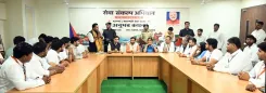CM Nayab Saini Meets Yuva Morcha Bikers at Panchkula Tribute Event
