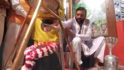 CM Nayab Saini offers Jalabhishek at Panchkula's Saketdi Shiv Mandir