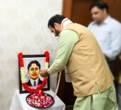 CM Nayab Saini Pays Tribute to Martyr Madan Lal Dhingra